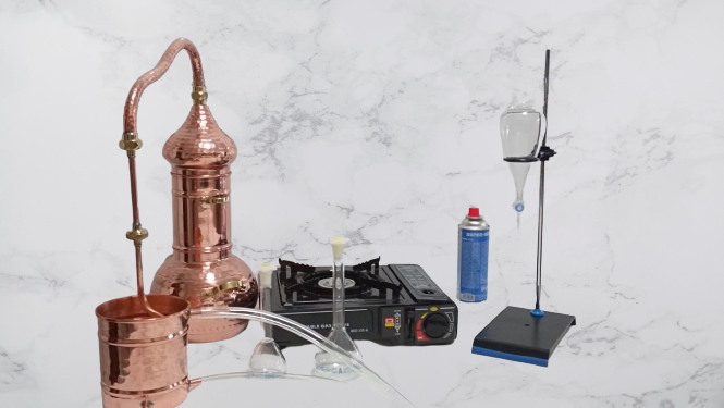 KIT DE INICIACIÓN A LA DESTILACIÓN DE HIERBAS AROMÁTICAS
