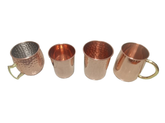 Vaso de cobre 100%    500ml