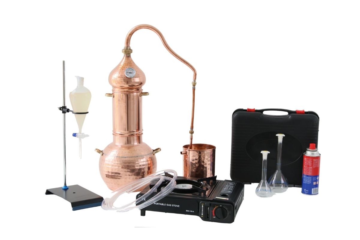KIT DE INICIACIÓN A LA DESTILACIÓN DE HIERBAS AROMÁTICAS