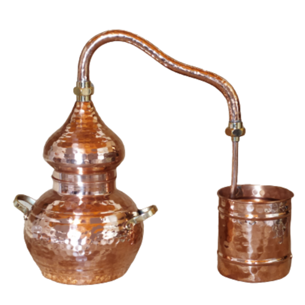 Alambique clásico de cobre