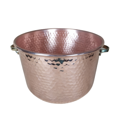 Olla de cobre, elaborada artesanalmente