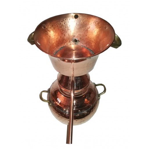 Alquitara traditionnelle en cuivre 50 litres - CopperGarden